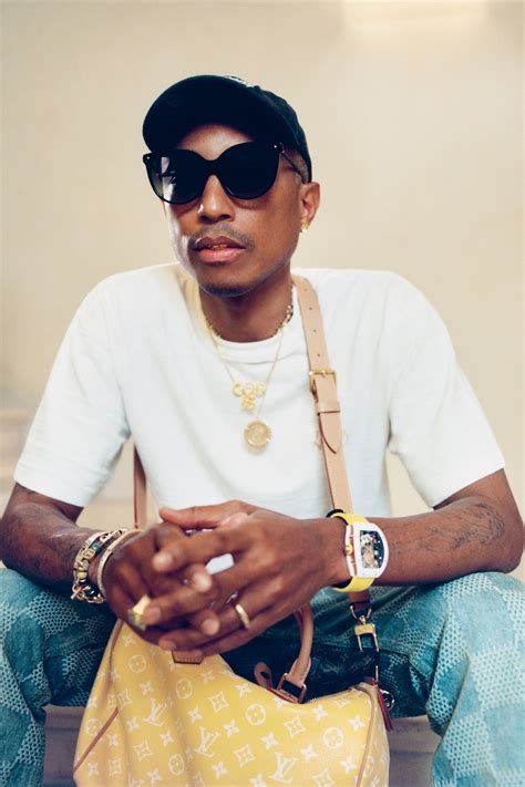 lv video interview|Pharrell Opens Up About Louis Vuitton, Dreams & Fashion .